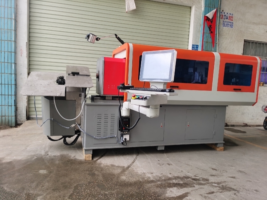Automatic Wire Bending Equipment Ten Axes Controlled With 70m / Min Feeding Speed