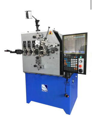 1.0 - 4.0mm Diameter Steel Spring Machine Three Axes For Multi Shape Springs