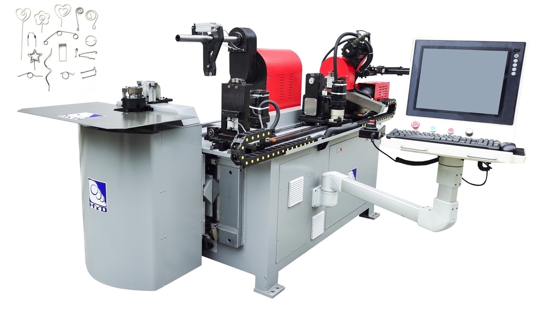 Multi-function 3D Wire Bending Machine Chamfering Forming Machine