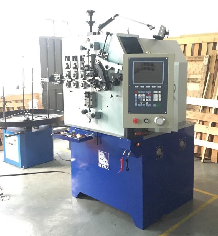 5.5kw High Power CNC Spring Coiling Machine , High Speed Spring Wire ...