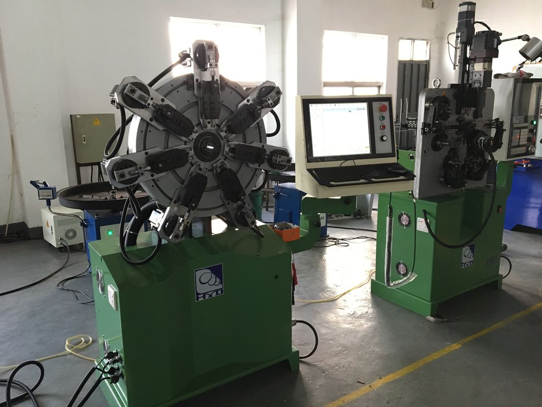 141m / Min  Automatic Spring Coiling Machine , 0.2 - 2.3mm Wire Material CNC Spring Coiler