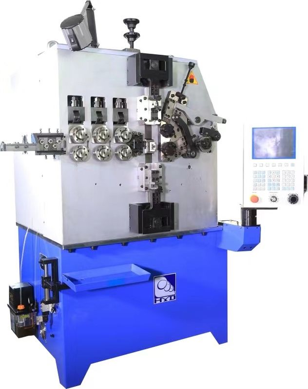 Computerized CNC Torsion Spring Machine 120 Meter Per Min Reel Speed Systems