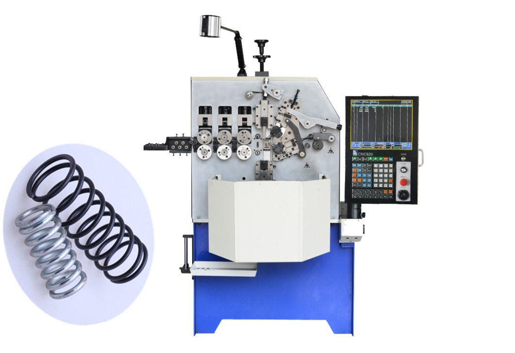 High Speed Spring Making Equipment , Industrial CNC Spring Coiling Machine 