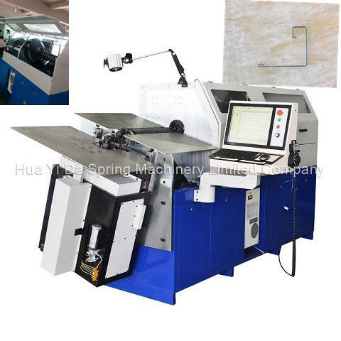 Automatic Wire Bending Equipment Ten Axes Controlled With 70m / Min Feeding Speed