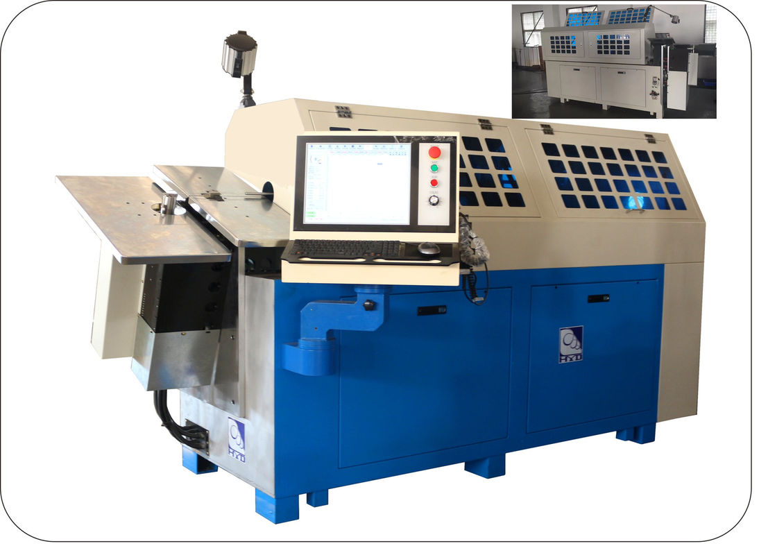 High Speed Ten Axes Spring Bending Machine With CNC Control System