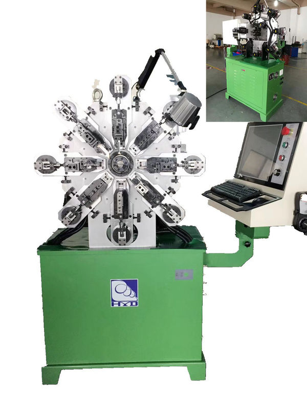 380V Computerized Wire Bending Machine With 1 KW Cutter And Angle Rotor