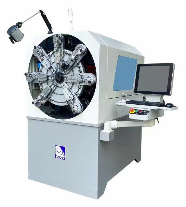 0.3-2.5mm High Efficiency CNC Spring Machine Computer Multi Function Coiler