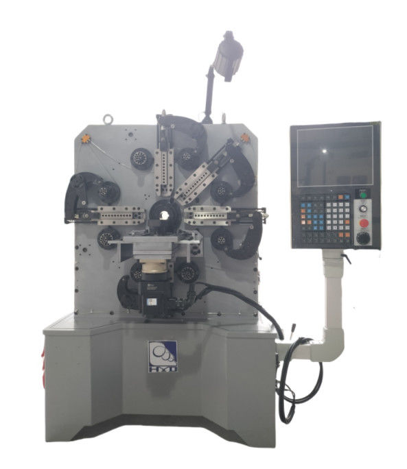 Cam CNC Spring Making Machine 1.0-4.0mm Spring Winding Machine With Sanyo Servo Motor