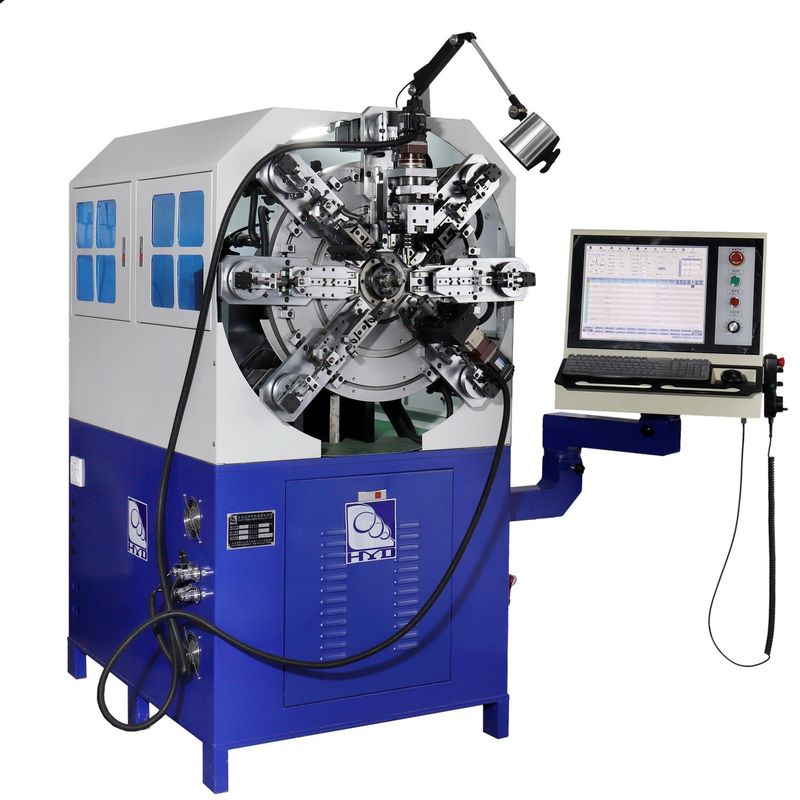High Efficient Cam-Less CNC Spring Forming Machine Wire Range 0.3 - 2.5mm