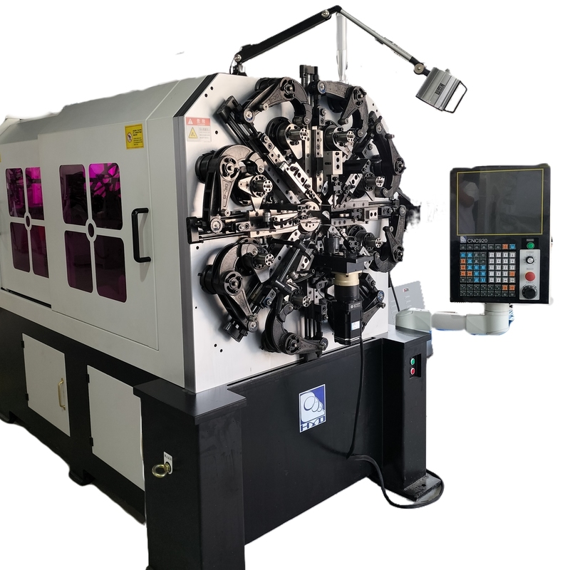5.5KW CNC Spring Forming Machine Optional Hand And 300KG Decoiler Systems