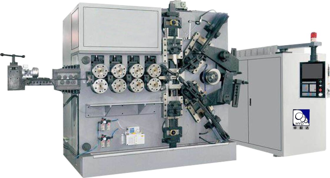 Multi - Axes Cnc Compression Spring Machine Wire Diameter 6 - 16mm Big Capacity