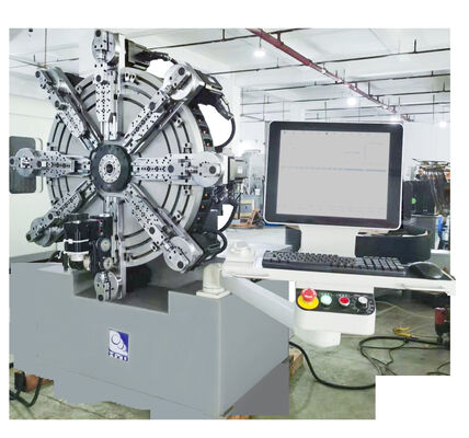 HYD Automatic CNC Forming Coiling Spring Machine 1.0-4.0mm Camless Wire Making Machine with Motor Core Components