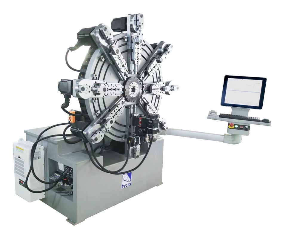 HYD Automatic CNC Coiling Spring Wire Making Machine 1.0-4.0mm Camless Motor Core for Metal & Metallurgy Machinery