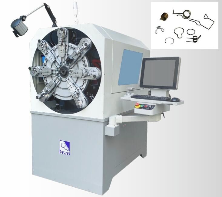 HYD 0.3-2.5mm High Efficiency CNC Spring Machine  Multi-function Computer Spring Machine