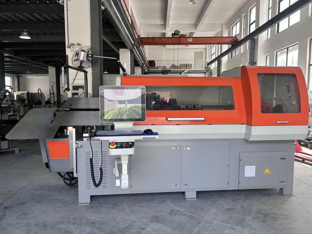 High Efficient CNC Spring Machine Twelve Axes For 3-8mm Low Carbon Steel