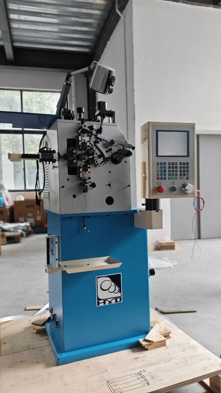 Six Axes Spring Coiling Machine Wire Dimater 0.5-2.0mm Spring Coiler Equipment