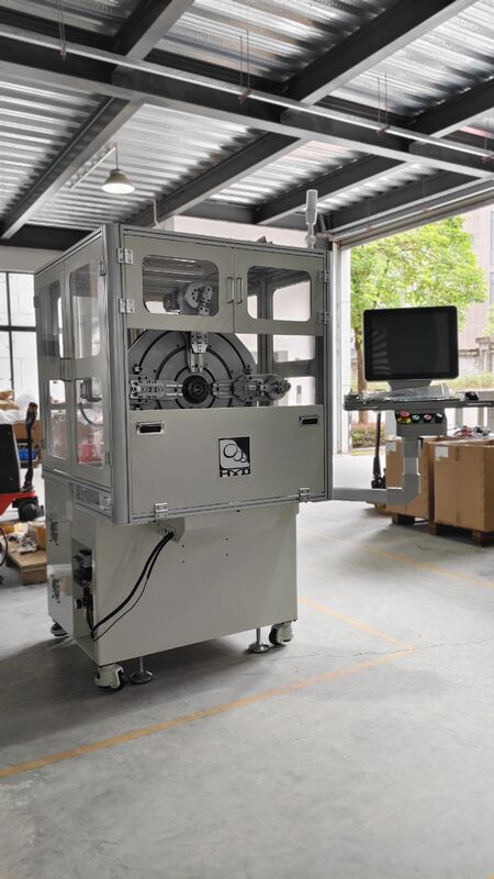 Customized 6-axis camless spring machine 380V Computerized Wire Bending Machine With 1.0 KW Cutter And Angle Rotor