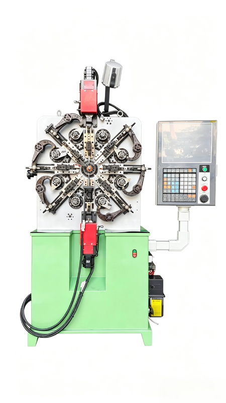 High Speed CNC Spring Forming Machine  0.2 - 2.3mm With 100KG Decoiler