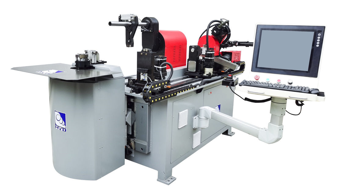 3D Wire Bending Machine Multifunction For Chamfering Spring Forming Lines