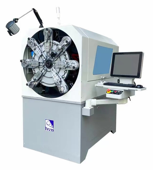 0.3-2.5mm High Efficiency CNC Spring Machine , Multi-function Computer ...