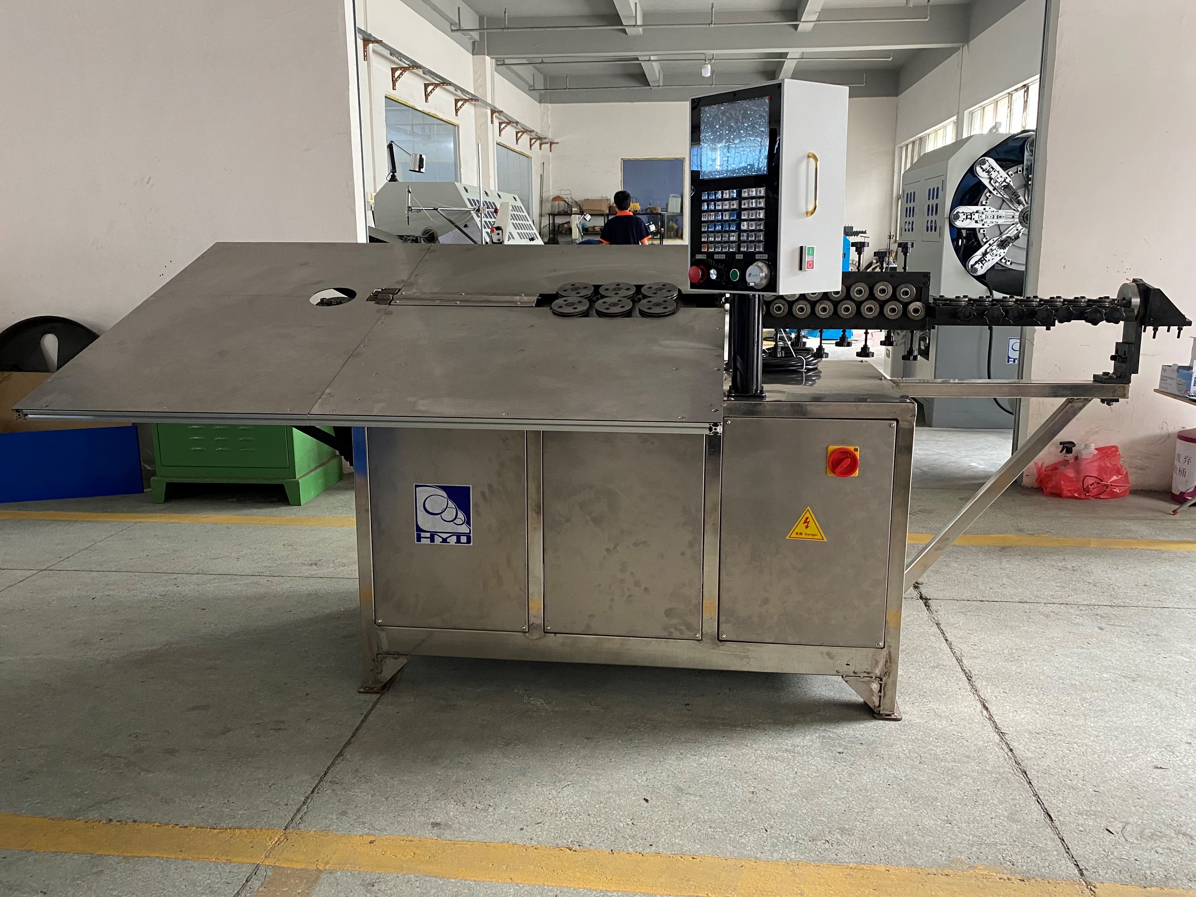 3.0mm Three Axis 2D Wire Bending Machine For Spring Manufacturing