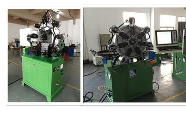Rotating CNC Spring Forming Machine For Flat Wire Spring / Compression Spring