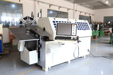 Ten Axes Easy Operation Spring Bending Machine With Platform , High Efficiency